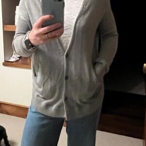 LuluLemon Gray Caridgan - size 6
